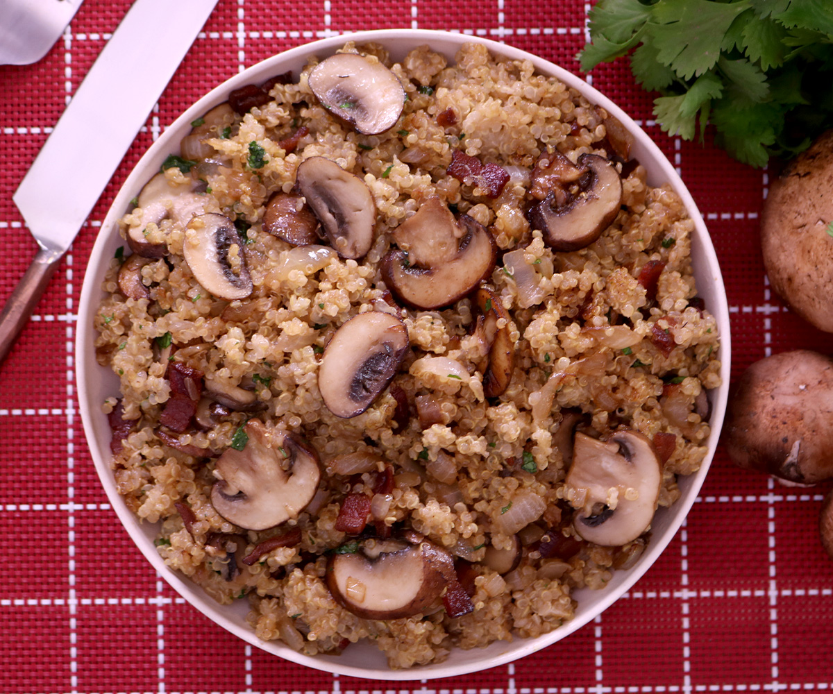 Arroz con Cebolla y Tocineta